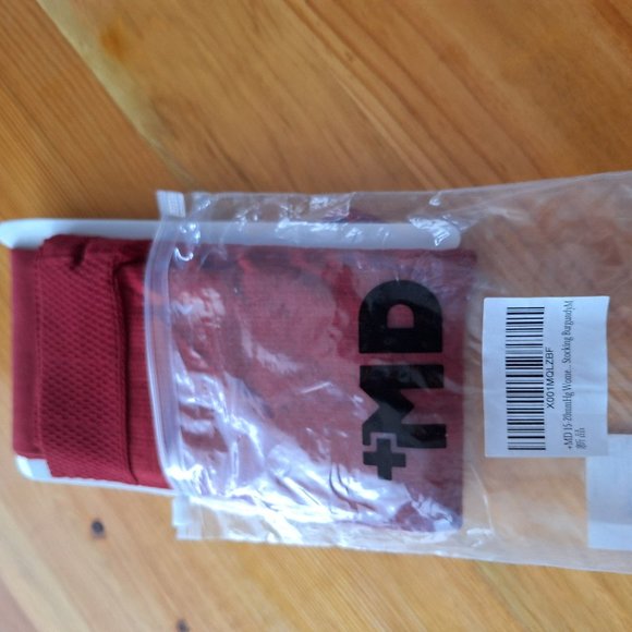 Burgundy Compression Pantyhose - Picture 2 of 3